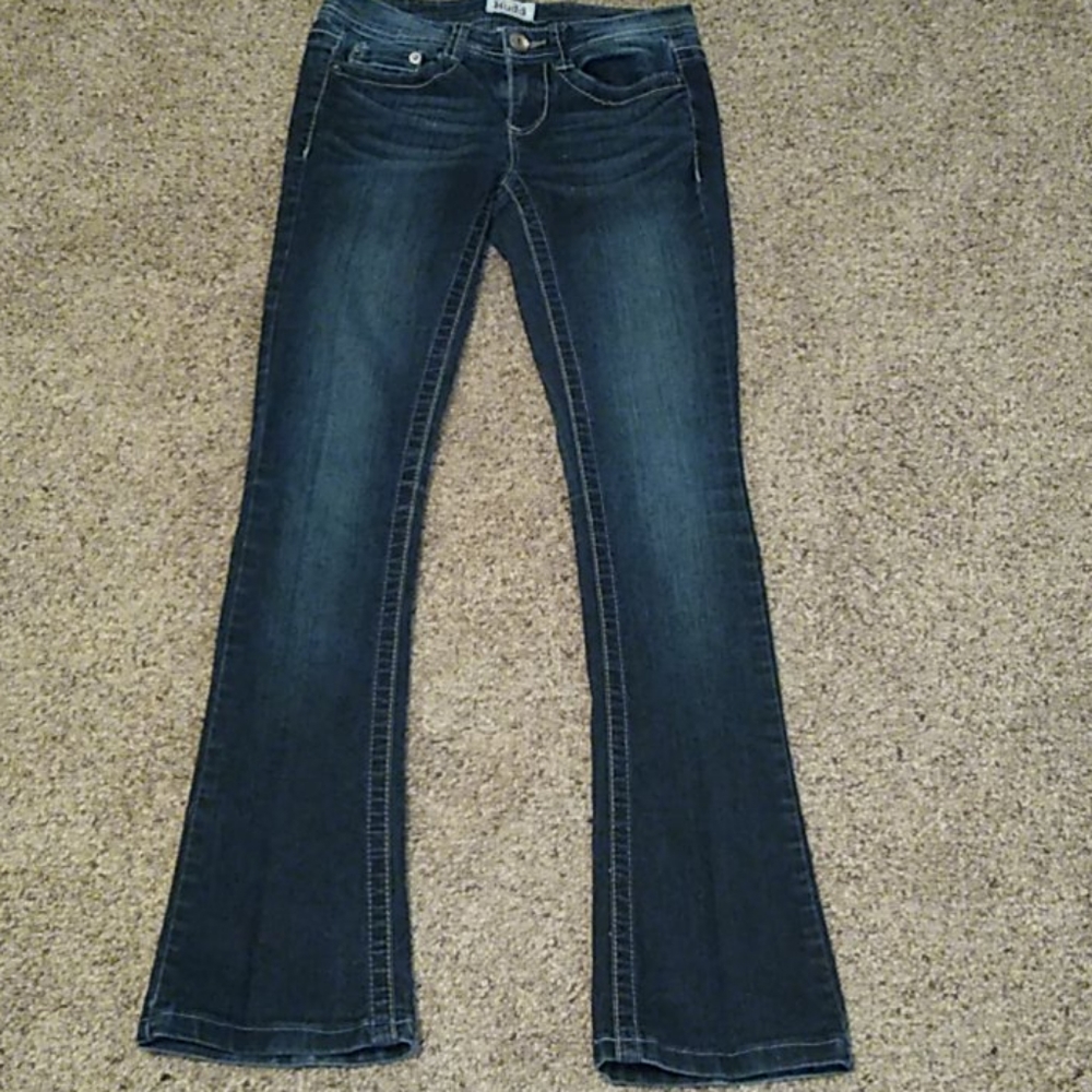 Dark Wash Boot Cut Jeans